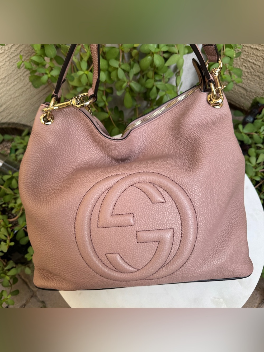 Gucci Soho Convertible Large Hobo Leather Shoulder Bag - Picture 3 of 16